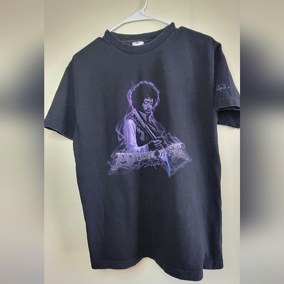 Rare Y2K 2004 Jimi Hendrix Purple Haze Graphic Tee, Size Medium - Picture 1 of 4